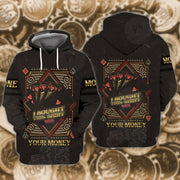 Poker I Bought This Shirt With Your Money All Over Printed Unisex Shirt