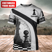Pawn Chess All Over Printed Unisex Shirt