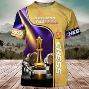 Queen Chess 3 All Over Printed Unisex Shirt