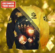 Personalized Name Poker Q6 All Over Printed Unisex Shirt Q050401