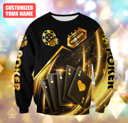 Personalized Name Poker Q12 All Over Printed Unisex Shirt Q200401