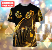 Personalized Name Poker Q12 All Over Printed Unisex Shirt Q200401