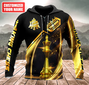 Personalized Name King Chess Luxury All Over Printed Unisex Shirt Q210402