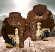 Personalized Name Love Chess Q2 All Over Printed Unisex Shirt