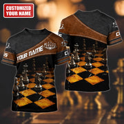 Personalized Name Chess Q16 All Over Printed Unisex Shirt