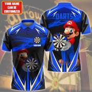 Personalized Name Mar Darts Blue Version All Over Printed Unisex Shirt Q041206