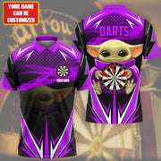 Personalized Name Yd Darts Purple Version All Over Printed Unisex Shirt Q060707