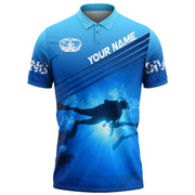 Personalized Name Scuba Diving Q9 All Over Printed Unisex Shirt Q080805