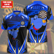 Personalized Name Gn Darts Blue Version All Over Printed Unisex Shirt Q271003