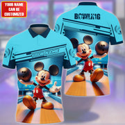 Personalized Name MK Bowling All Over Printed Unisex Shirt QB010403