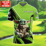Personalized Name YD Golf All Over Printed Unisex Shirt QB130603