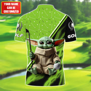 Personalized Name YD Golf All Over Printed Unisex Shirt QB130603