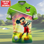 Personalized Name MK Golf All Over Printed Unisex Shirt QB270603