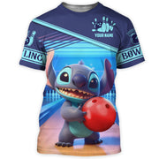 Personalized Name Bowling QB3 All Over Printed Unisex Shirt QB290306