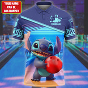 Personalized Name Bowling QB3 All Over Printed Unisex Shirt QB290306