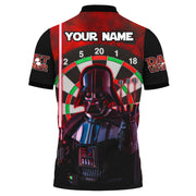 Dart Vader Funny Personalized Name 3D Shirt For Darts Player S020605