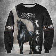 Love Horse All Over Printed Unisex Shirt