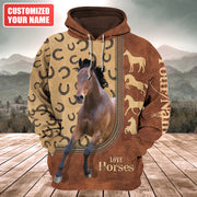 Love Horse - Personalized Hoodie and Leggings