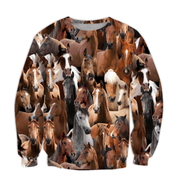 A Bunch Of Horses All Over Printed Unisex Shirt