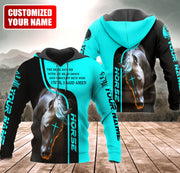 Personalized Name Horse Amen All Over Printed Unisex Shirt