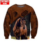 Personalized Name Love Horse 3 All Over Printed Unisex Shirt