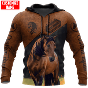 Personalized Name Love Horse 3 All Over Printed Unisex Shirt