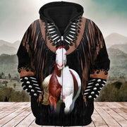 Beautiful Horse Cowboy All Over Printed Unisex Shirt