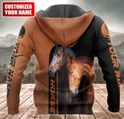 Personalized Name Horse Couple Q2 All Over Printed Unisex Shirt