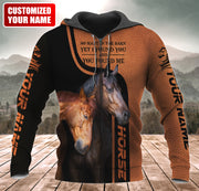 Personalized Name Horse Couple Q2 All Over Printed Unisex Shirt