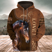 Love Bay Horse All Over Printed Unisex Shirt