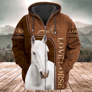 Love White Horse 2 All Over Printed Unisex Shirt