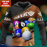 Personalized Name Billiard All Over Printed Unisex Shirt