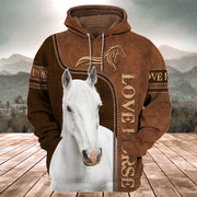 Love White Horse 2 All Over Printed Unisex Shirt