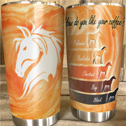 Horse Coffee Tumbler 20oz 30oz Cup