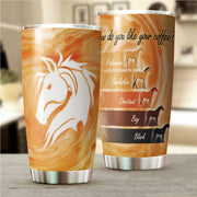 Horse Coffee Tumbler 20oz 30oz Cup