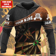 Personalized Name Darts All Over Printed Unisex Shirt