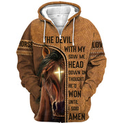 Horse Faith Hope Love All Over Printed Unisex Shirt