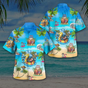 Let's Dance In The Sun And Get High By The Beach Skull Hawaii Shirt