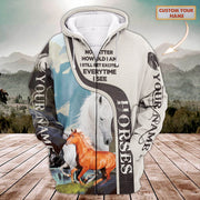 Personalized Name Horse No Matter How Old I Am All Over Printed Unisex Shirt