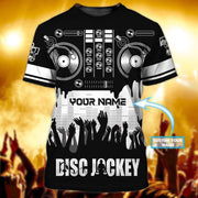 Personalized Name DJ5 All Over Printed Unisex TShirt - YL97