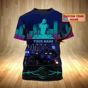 Personalized Name DJ9 All Over Printed Unisex TShirt - YL97