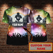 Personalized Name DJ11 All Over Printed Unisex TShirt - YL97