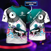 Personalized Name DJ17 All Over Printed Unisex TShirt - YL97