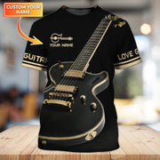 Personalized Name Guitar8 All Over Printed Unisex TShirt - YL97