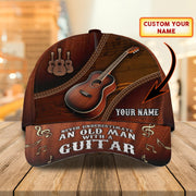 Personalized Name Guitar5 Classic Cap - YL97