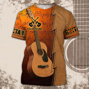 Personalized Name Guitar10 All Over Printed Unisex Shirt - YL97