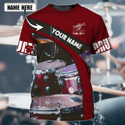 Personalized Name Drum1 All Over Printed Unisex TShirt - YL97