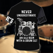 Personalized Name Drum5 All Over Printed Unisex TShirt - YL97