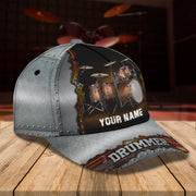 Personalized Name Drum4 Classic Cap - YL97