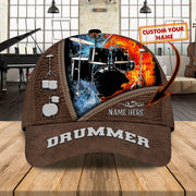 Personalized Name Drum10 Classic Cap - YL97